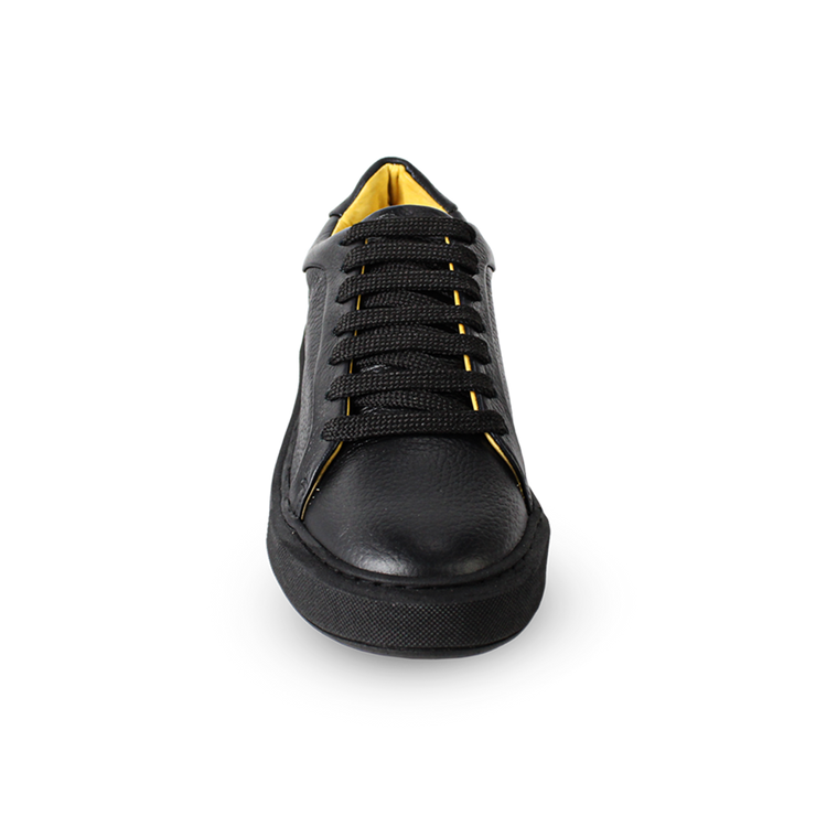 Sapato Sneakers Masculino Em Couro Legítimo - 001