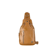 Shoulder Bag Masculina Em Couro Legítimo - 9102