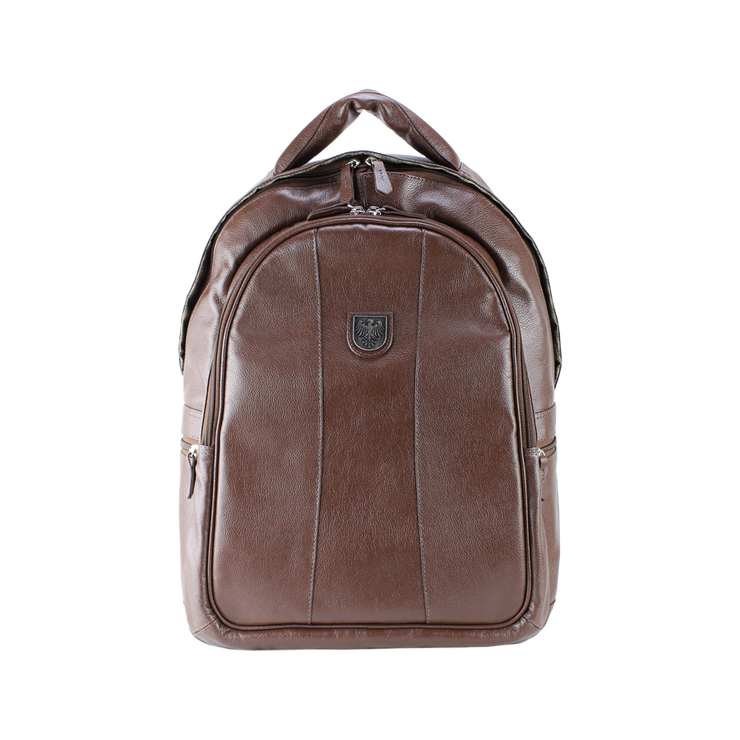 Mochila Masculina Em Couro Legítimo - 9001