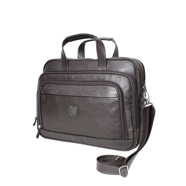 Pasta Executiva Masculina Em Couro Legítimo - 4105