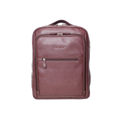 Mochila Executiva Nomad Slim Masculina Em Couro Legítimo - 9015