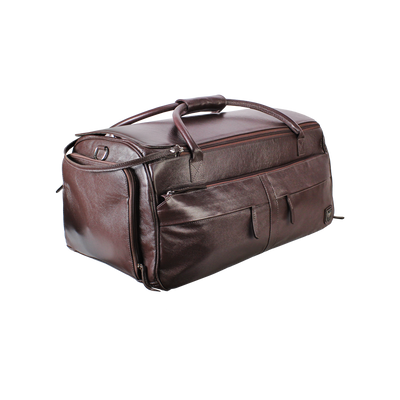 Sacola De Viagem Masculina Em Couro Legítimo - 5001