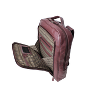 Mochila Executiva Nomad Slim Masculina Em Couro Legítimo - 9015