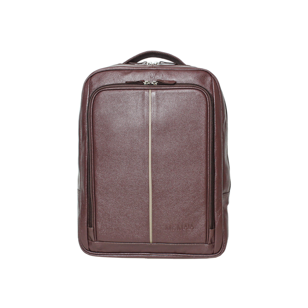 Mochila Executiva Urban Classic Masculina Em Couro Legítimo - 9016