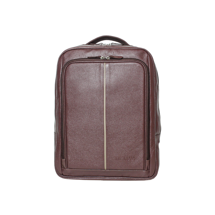 Mochila Executiva Urban Classic Masculina Em Couro Legítimo - 9016