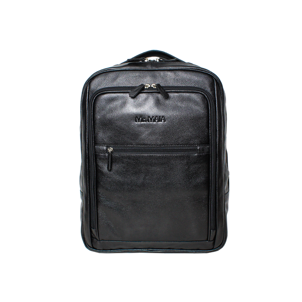 Mochila Executiva Nomad Slim Masculina Em Couro Legítimo - 9015