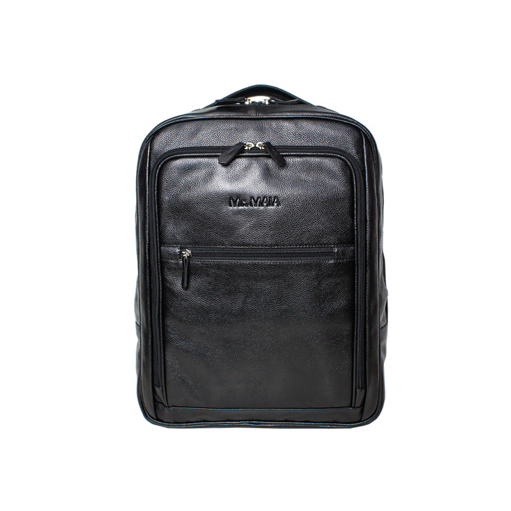 Mochila Executiva Nomad Slim Masculina Em Couro Legítimo - 9015