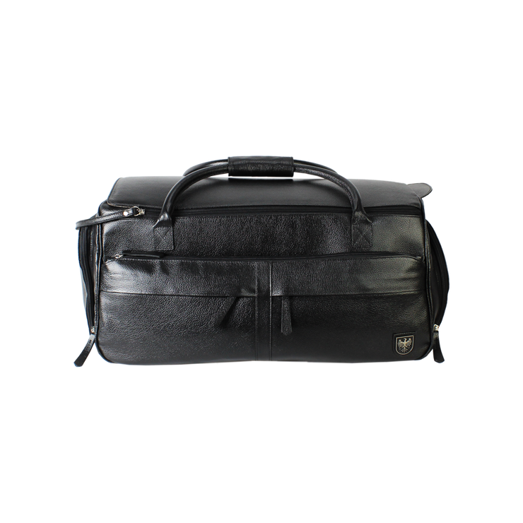 Sacola De Viagem Masculina Em Couro Legítimo - 5001